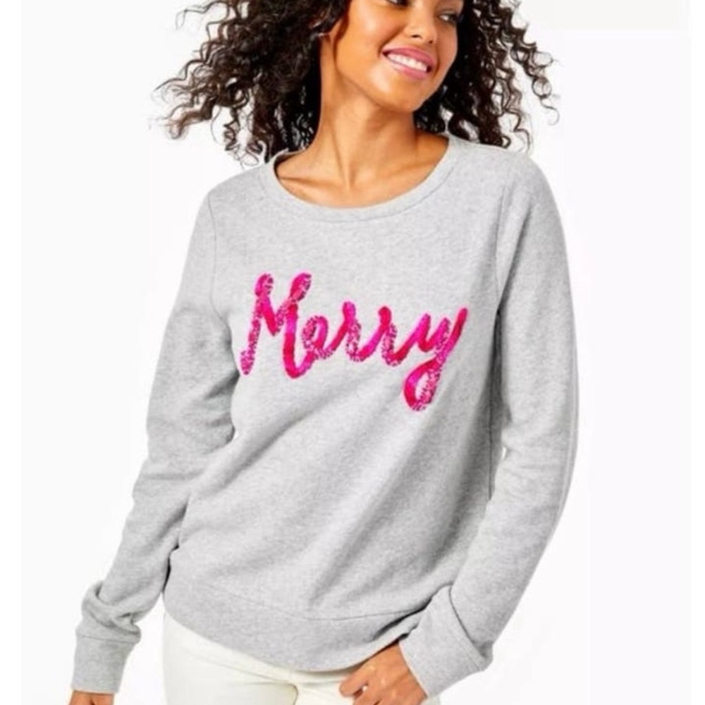 Lilly Pulitzer Rami Sweatshirt Merry XXS